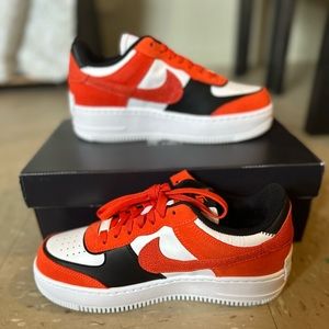 Orange and white Air Force brand new